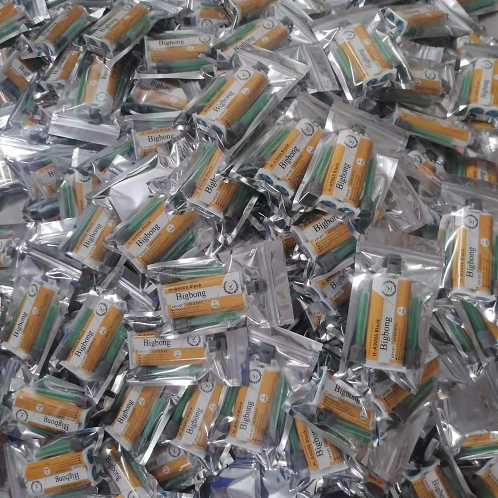 100Pcs 50ml Black Epoxy Resin Adhesive Metal Plastic Adhesive HA9006