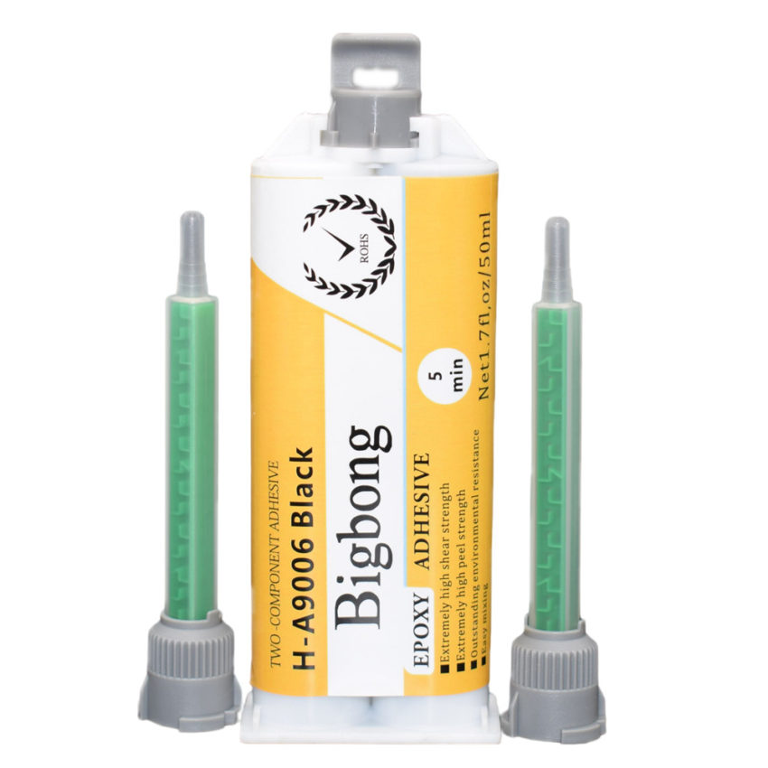 100Pcs 50ml Black Epoxy Resin Adhesive Metal Plastic Adhesive HA9006