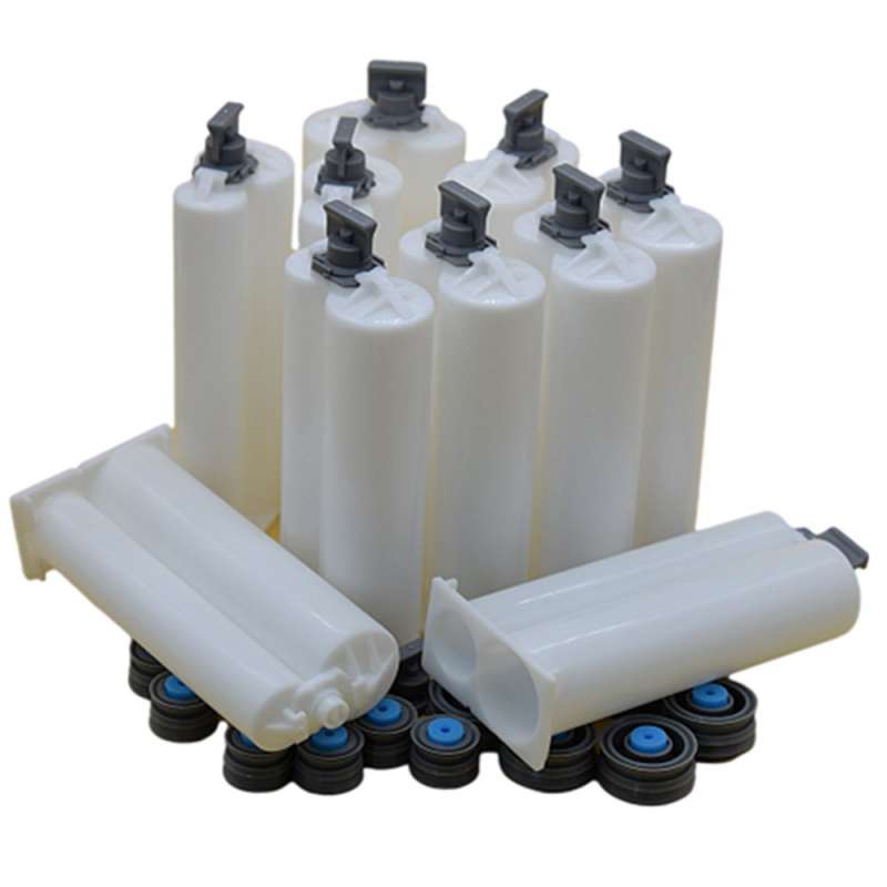 10pcs 12 Epoxy Adhesive 50ml Dual Cartridge Empty Cartridges Mix Tube