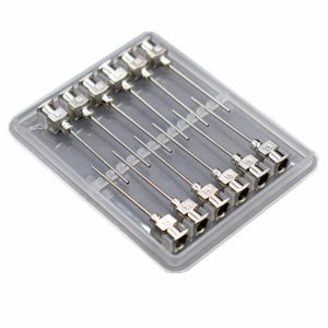 120pcs 19G Dispensing Needle Stainless Steel Dispensing Syringe Needle Tips 0.7mm