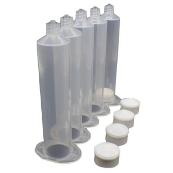 5pcs 30cc Dispensing Syringe Barrel Glue Adhesive Dispenser Tube