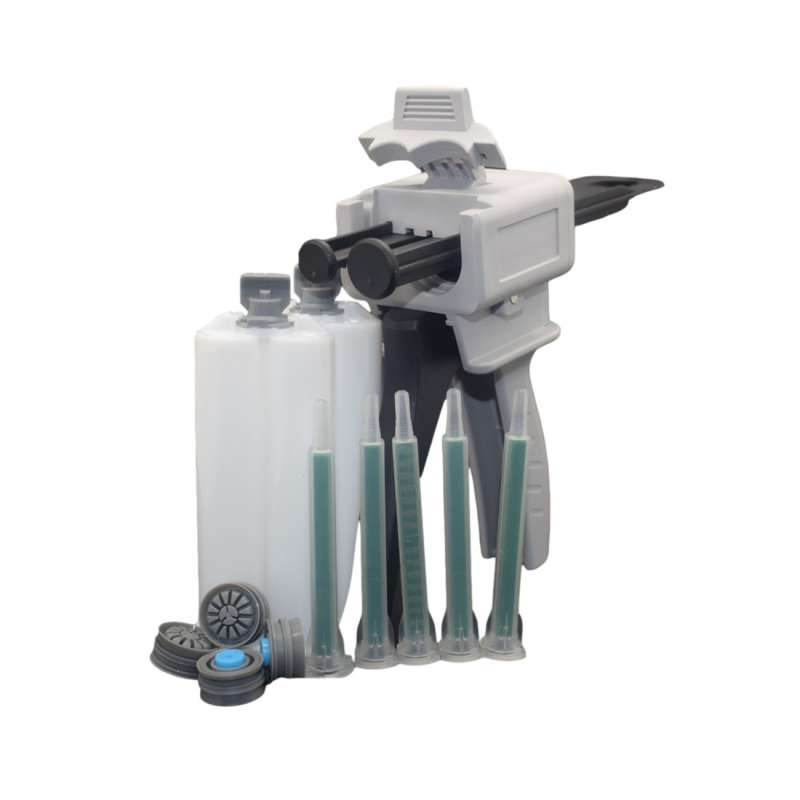 50ml Epoxy Resin Gun Dispenser Static Mixer Mixing Nozzle Gun Applicator