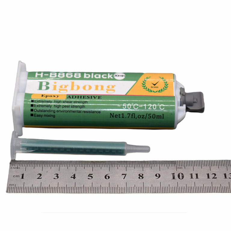 20Pcs High Temperature Black 120Degrees Epoxy Adhesive Bonding Metal Plastic Stone Bigbong