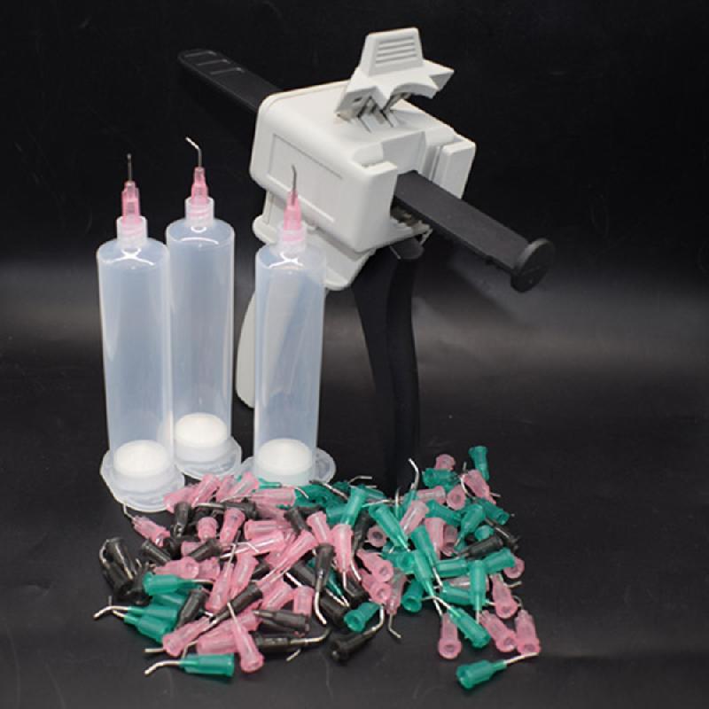 30cc Glue Dispenser Syringe Barrel Tapered Dispensing Needle Tips