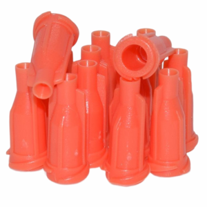 100pcs Dispensing Syringe Stop Tip Cap Glue Needle Sealing Plug Set for 10cc 30cc 55cc Glue Tube Dispensing Syringes Barrels