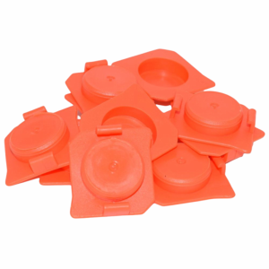 100pcs Glue Tube Sealing Cover End Cap Dispensing Syringe Sealing Caps Set for 30cc 55cc Glue Tube Dispensing Syringes Barrel