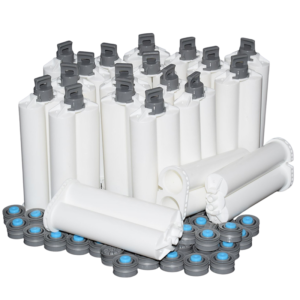 500 Pieces 50ml 1:1 Dental Glue Mixing Cartridge Sealing Pistons