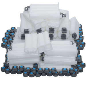 600pcs 50ml 1:1 AB Epoxy Glue Cartridge PP Barrel 2-Part Glue Cartridges