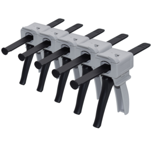5pcs 55cc Adhesives Dispensing Guns 55ml Epoxy Applicator UV Glue Gun Dispenser Manual Caulking Gun Tools Set for 30ml 55ml Glues