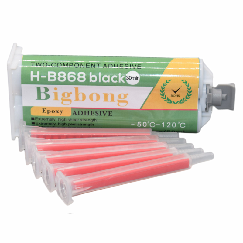 50ml 11 Epoxy AB Glues High Temperature Adhesives Glue Black Resin