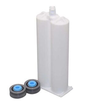 300pcs Empty AB Glue Tube 100ml 1:1 Adhesive Cartridges Set with Sealing Pistons