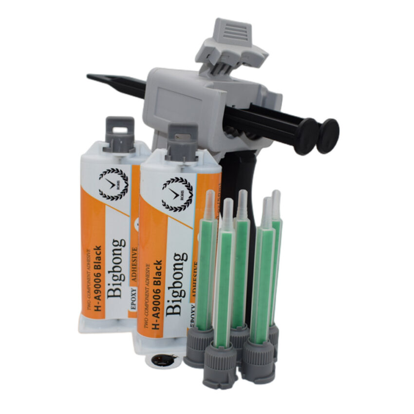 Strongest Black Part Epoxy Adhesive for Wood Metal Plastic Ceramic