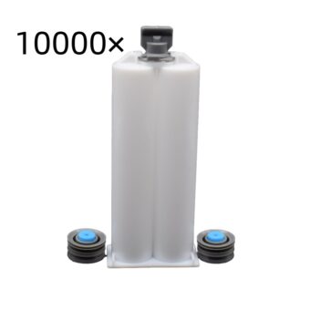 10000 sets 50ml Disposable ab Dual Glue Cartridge 1:1 With Square Cap for Epoxy Resin Acrylic Acid