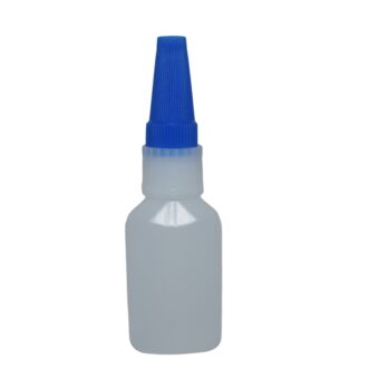 20pcs 20g 25ml Empty Glue Bottle Empty Cyanoacrylate Super Glue Bottle Plastic Bottle