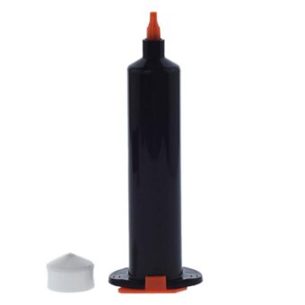 300pcs Disposable Glue Syringe Anti Uv Plastic Large US Style 30Cc Dispensing Barrel