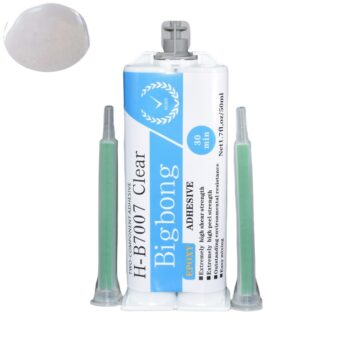 25pcs 50ml Transparent Epoxy Resin Adhesives with Static Mixing Nozzle