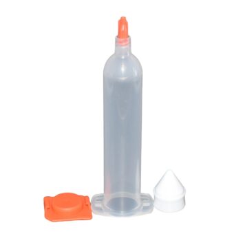 300pcs 50Cc/Ml Japanese Transparent Glue Dispensing Syringe Barrel With Piston/Stopper/End Cover